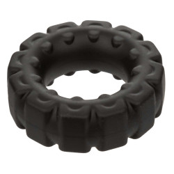 alpha ring by Calextotics Cockring Alpha Black 25mm